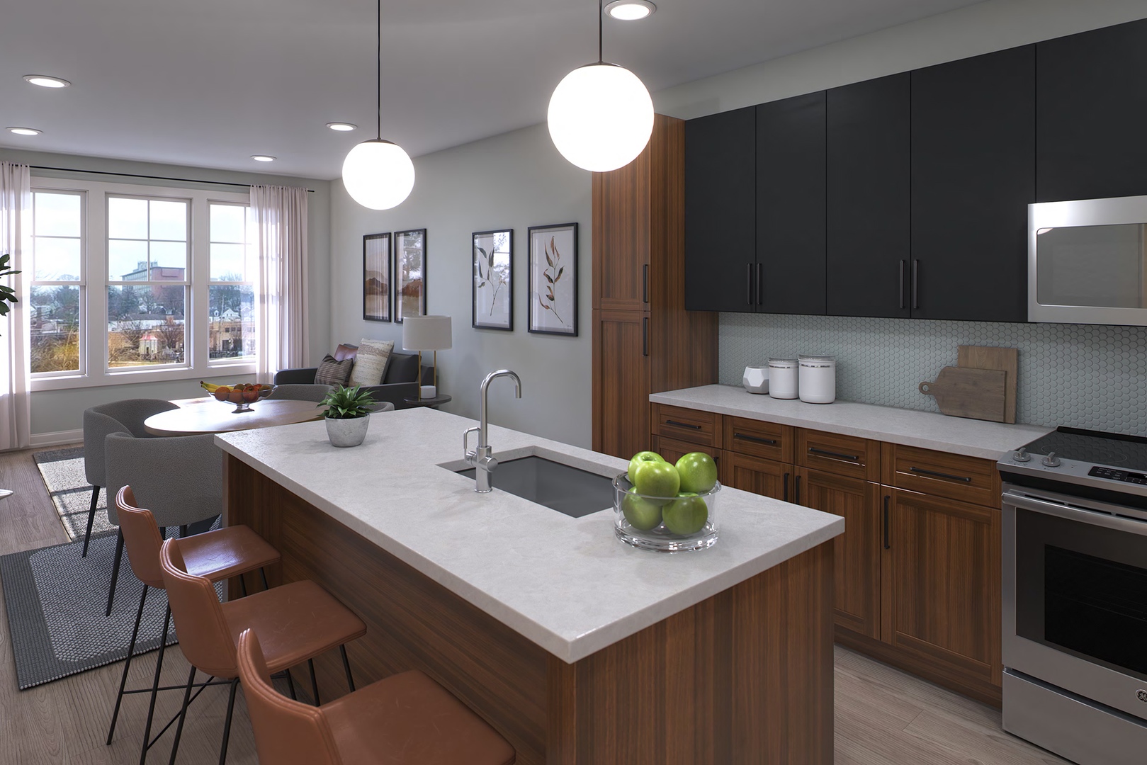 Model A2 Kitchen Dining - Finish 1