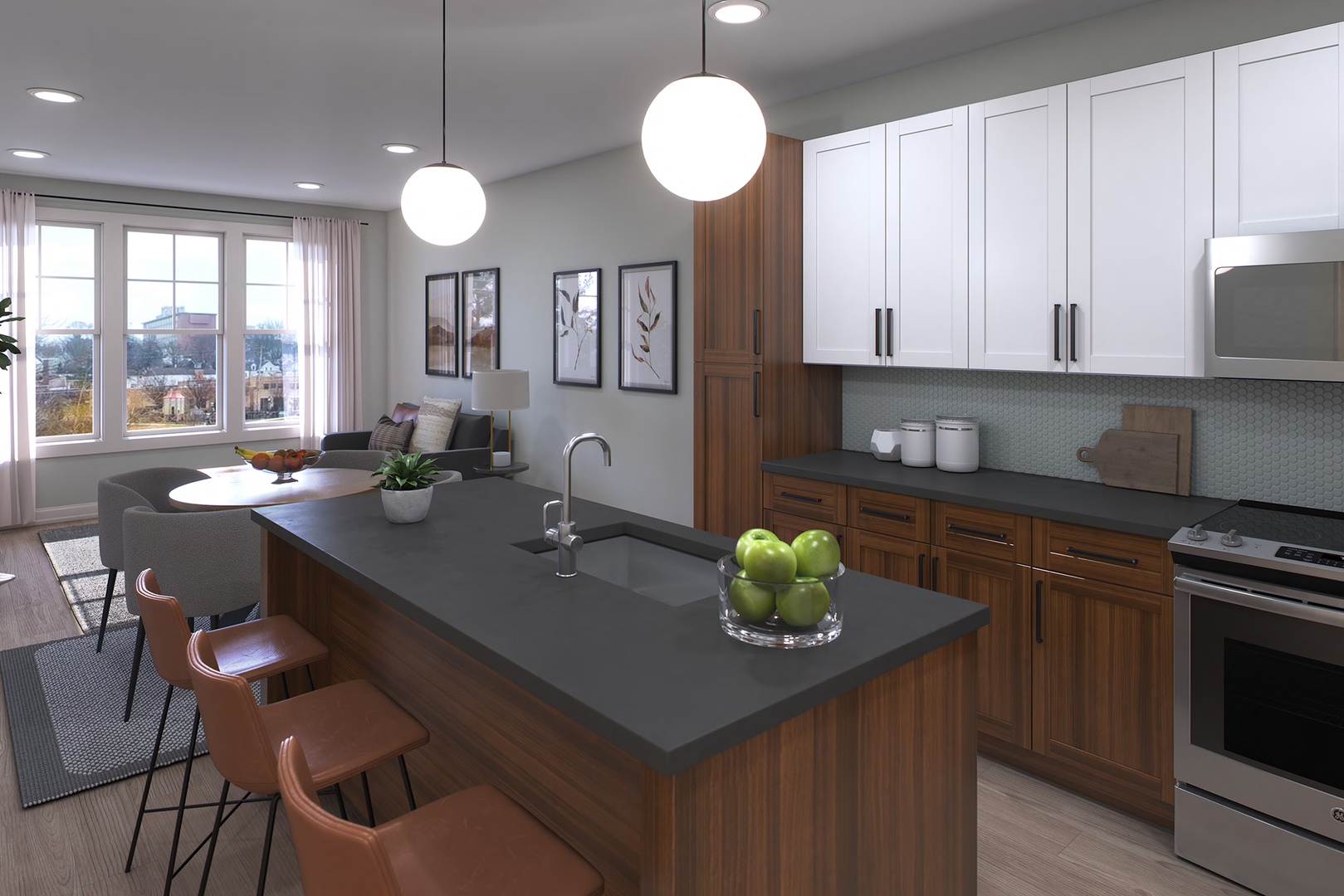 Model A2 Kitchen Dining - Finish 2