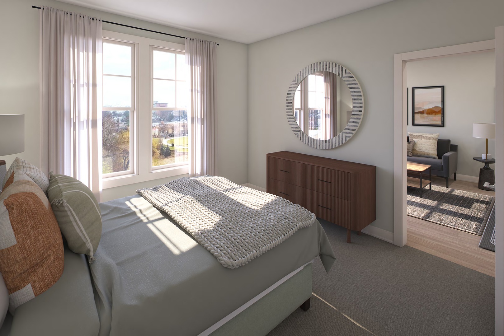 Model A2 Primary Bedroom